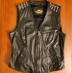 Signed ( Willie G) Harley Davidson Leather Jacket